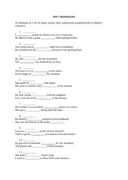 SETY LEKSYKALNE - MATURA PODSTAWOWA (ODPOWIEDZI)