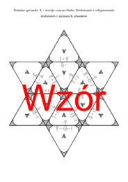 Trimino - Dodawanie i odejmowanie dodatnich i ujemnych ułamków | matematyka