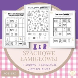 ♟️ Szachowe Łamigłówki – Trening umysłu przez zabawę! 🧠🔥
