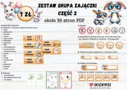 ZESTAW GRUPA ZAJĄCZKI 2