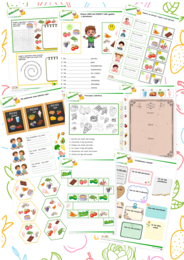 Karty pracy- New English Adventure 2 Unit 6 He likes cheese