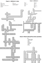 Flash 4 – Module 4 – krzyżówki