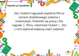 Maxi gra powtórzenie ułamków