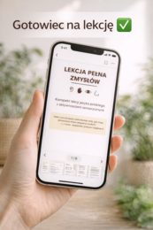 Konspekt lekcji z aktywnościami sensorycznymi