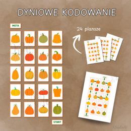 Dyniowe kodowanie na dywanie