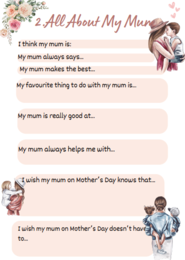 🌸 Mother’s Day Fun Pack – Materiały do angielskiego (A1–B1) 🌸