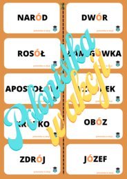 Domino ortograficzne z ,,Ó"