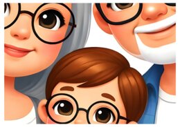 DZIEŃ BABCI I DZIADKA – zestaw materiałów do przygotowania dekoracji, grafika XXL