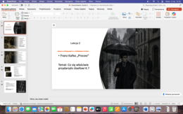 Franz  Kafka "Proces" - aresztowanie Józefa K.