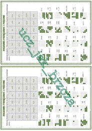 Rachunki pamięciowe i pisemne, kodowanie, klasa 4, Boże Narodzenie
