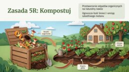 Ekologia – nasza planeta, nasze wybory (gazetka szkolna / prezentacja, 15 plansz)