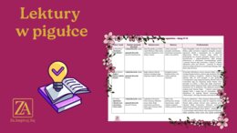 Lektury obowiązkowe do egzaminu w pigułce