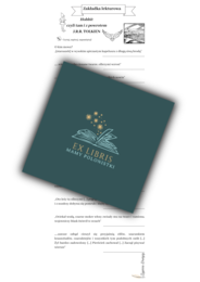 Zakładki lekturowe - ,,Hobbit..."