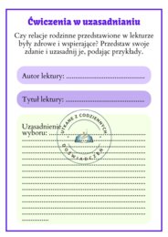 Karty graficzne, które zmienią Twoje lekcje- ćwiczenia w argumentowaniu i uzasadnianiu. Level 9.