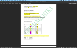 Rymowany Past Continuous