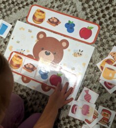 Dzień Misia - Układanka lewopółkulowa