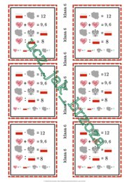 Zagadki obrazkowe, łamigłówki, 11 listopada, święto niepodległości, działania na liczbach