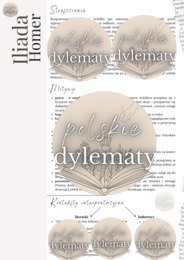 Homer "Iliada" - opracowanie maturalne