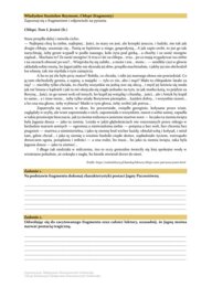 Zestaw - lekturownik dla LO część I i II