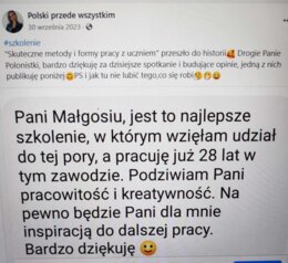 Skuteczne metody i formy pracy z uczniem: szkolenie+ materiały