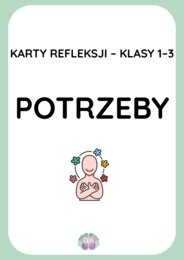 Karty refleksji – emocje, relacje i komunikacja. Materiał do Treningu Umiejętności Społecznych (TUS)