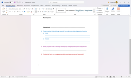 Karta pracy/kartkówka ENERGIA POTENCJALNA