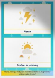 Karty obrazkowe "Deszcz i pogoda"