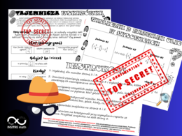 Agencja Detektywistyczna: tajemnicza wskazówka. Ułamki zwykłe i dziesiętne, kolejność działań. Matematyczne wyzwanie dla kl. 6-7.