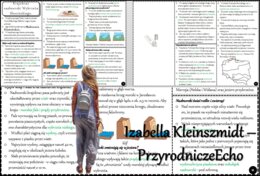 Książeczka/sketchnotka/notatka/wklejka/streszczenie dla ucznia i przypomnienie dla nauczyciela/edukacja domowa/materiał w pigułce. Temat „Krajobraz nadmorski Wybrzeża Słowińskiego” w pdf. Geografia 5, dział „Krajobrazy Polski”. Nowość 2024/2025.