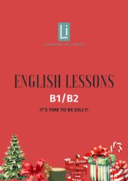 Angielski B1/B2 - Lekcja Christmas - "It's time to be jolly!"