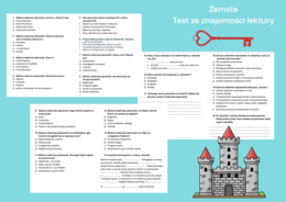 Zemsta - test ze znajomości lektury
