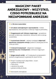 “Magiczne andrzejki w klasie - dzień zabawy, refleksji i relaksu”