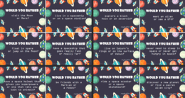 Space (kosmos) Would you rather? /64 kart