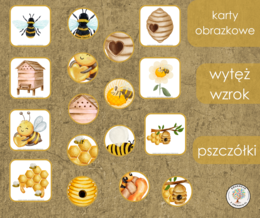 Gra - wytęż wzrok - pszczółki
