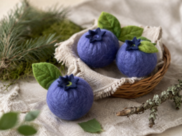 Jagody z filcu [Instrukcja]