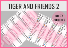 Tiger and Friends 2 unit 3 – zakładki do książki
