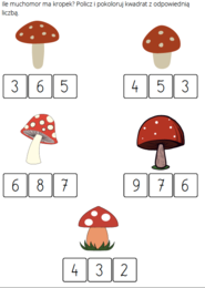 Jesienne karty pracy - zadania