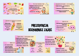 Mądrze jem i piję- czego naprawdę potrzebuje moje ciało i mózg/ Prezentacja+ Scenariusz zajęć/ Edukacja zdrowotna