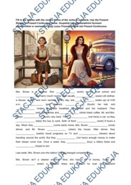 Zastosowanie Present Simple i Present Continuous w opisie dnia codziennego i wyjątkowych wydarzeń