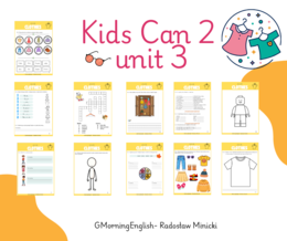 Kids can 2 unit 3 - Clothes