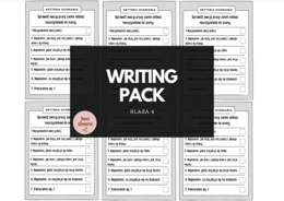 WRITING PACK - klasy 4