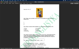 Dzień chłopaka - Boy's Day- ćwiczenia związane z chłopakami :)