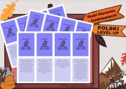 Fiszki literackie_średniowiecze_Polski Level Up