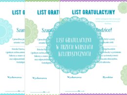 List gratulacyjny