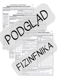Sprawozdanie z doświadczenia - badanie ruchu pęcherzyka powietrza w rurce z cieczą - ruch jednostajny prostoliniowy