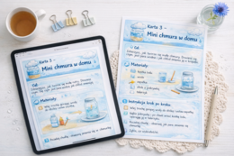 Karty pracy „Eksperymenty z deszczem”