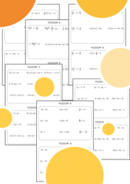 Szybkie karteczki - Rozwiązywanie równań. Równania. Klasa 7. Klasa 8.