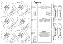 Części mowy - rękawiczki-kieszonki