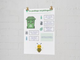 Infografiki. Jak oszczędzać wodę? Jakie odpady podlegają recyklingowi? Co można zrobić dla Ziemi?