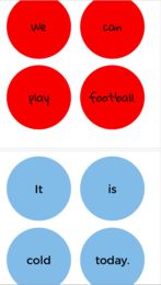 DZIEŃ KROPKI, JĘZYK ANGIELSKI, GRA DLA KLAS 3-4, DOT HUNT - BUILD A SENTENCE